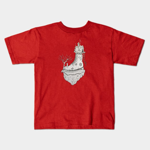 Fantasy house Kids T-Shirt by Swtch